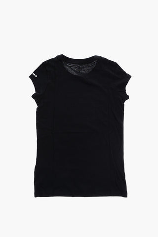 ALL STAR CHUCK TAYLOR Front Printed Crew-neck T-Shirt