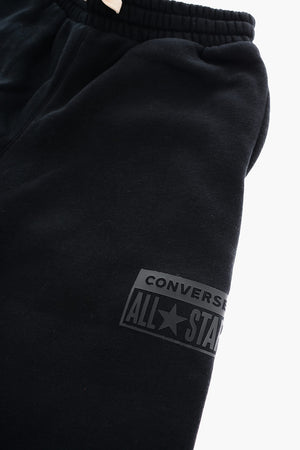 ALL STAR Joggers a Tinta Unita in Cotone Felpato