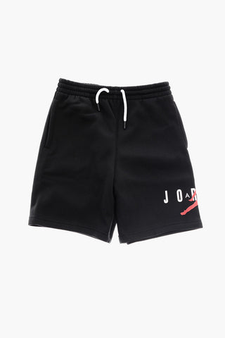AIR JORDAN Solid Color JUMPMAN Shorts with Printed Logo