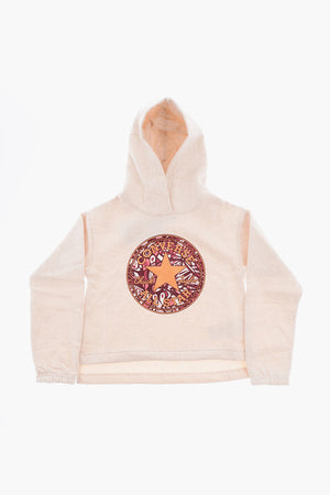 ALL STAR CHUCK TAYLOR Cotton Fleece Hooded Sweatshirt