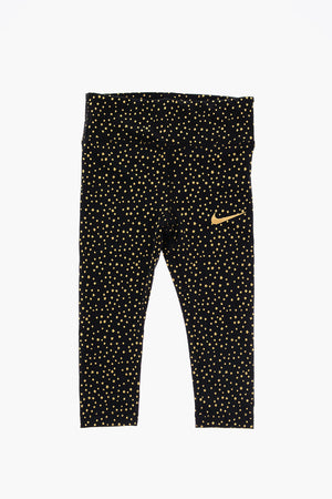 Leggings mit goldenen Allover-Sternen