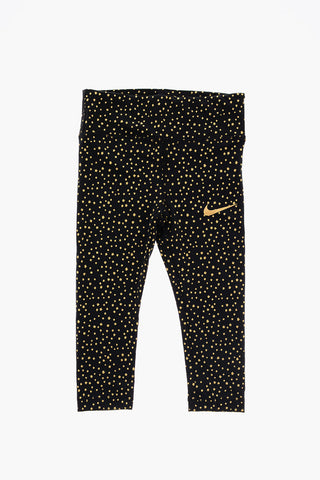 Leggings mit goldenen Allover-Sternen