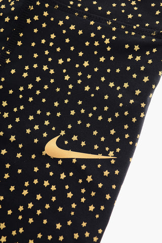 Leggings mit goldenen Allover-Sternen