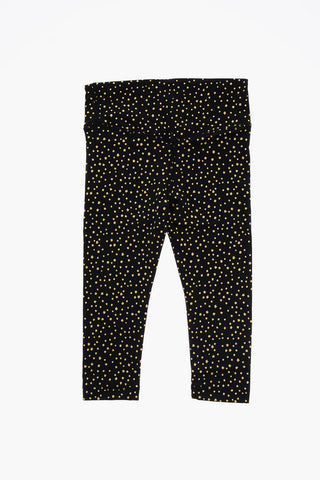 Leggings mit goldenen Allover-Sternen