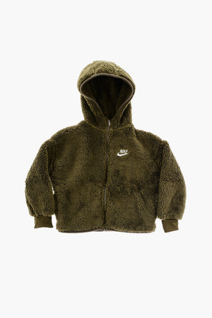 Sherpa-Sweatshirt CLUB mit Kapuze