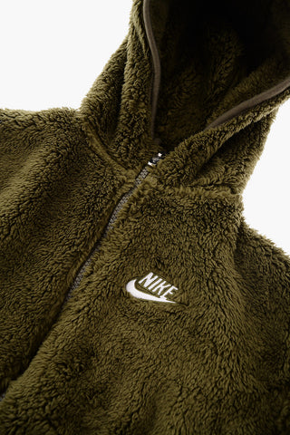 Sherpa-Sweatshirt CLUB mit Kapuze