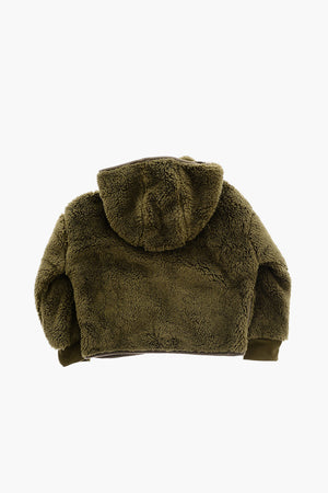 Sherpa-Sweatshirt CLUB mit Kapuze