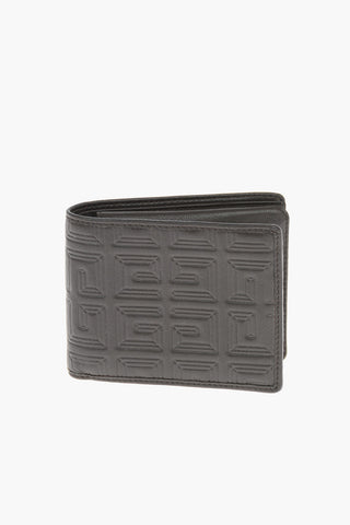 Embossed Leather Bifold Wallet