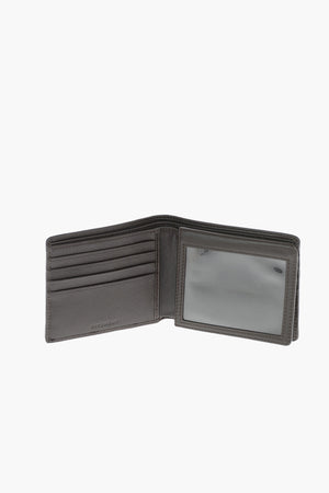 Embossed Leather Bifold Wallet