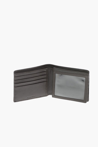 Embossed Leather Bifold Wallet