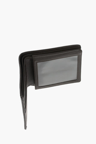 Embossed Leather Bifold Wallet