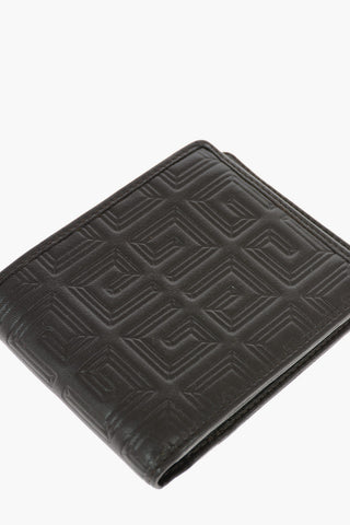 Embossed Leather Bifold Wallet