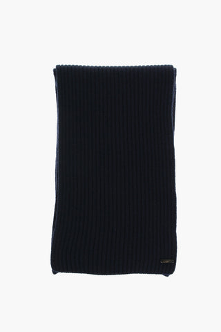 Ribbed Cashmere Scarf