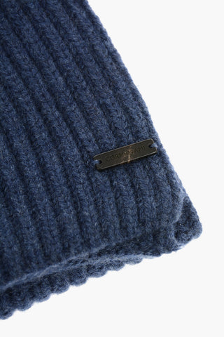 Ribbed Cashmere Scarf