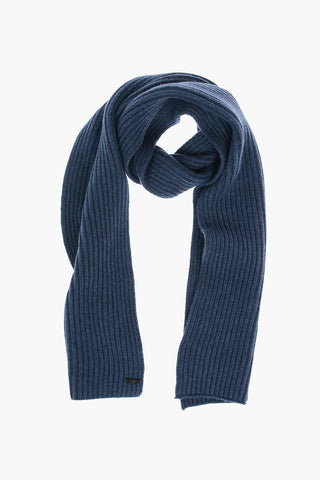 Ribbed Cashmere Scarf