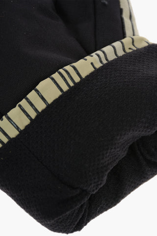 Drawstring Padded Ski Gloves