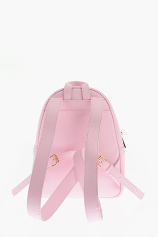 LOVE Quilted Faux Leather Backpack with Golden Details