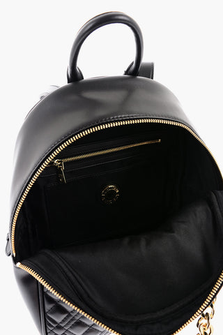 LOVE Quilted Faux Leather Backpack with Matched Pouch