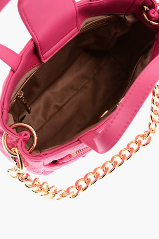 LOVE Mini Borsa Trapuntata in Ecopelle con Pochette Abbinata