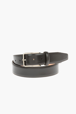 Metal Buckle Leather Belt