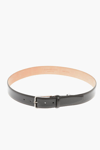 Metal Buckle Leather Belt