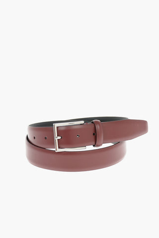 CC COLLECTION Metal Buckle Leather Belt