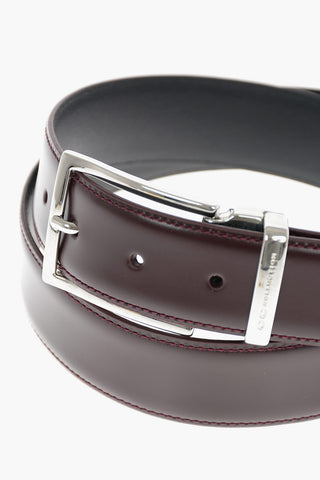 Metal Buckle Leather Belt