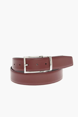 CC COLLECTION Metal Buckle Leather Belt