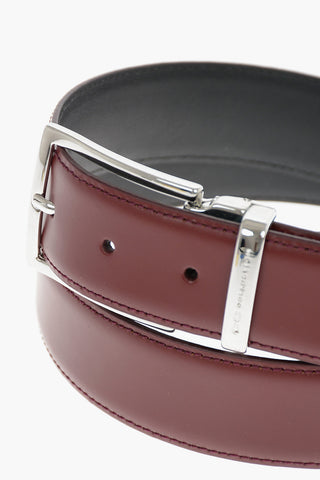 CC COLLECTION Metal Buckle Leather Belt