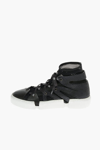 Leather and Perforated Fabric WOOLF/BUKOWSKI/FOSCOLO/PICO Sneakers