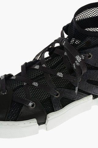 Leather and Perforated Fabric WOOLF/BUKOWSKI/FOSCOLO/PICO Sneakers