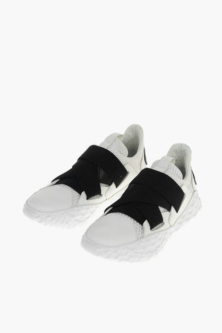 Sneakers Basse SIDNEY/LIMA in Pelle e Mesh con Inserti Elastici