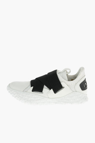 Sneakers Basse SIDNEY/LIMA in Pelle e Mesh con Inserti Elastici