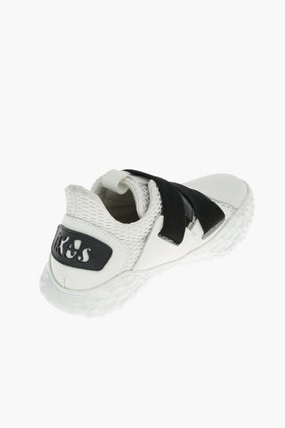 Sneakers Basse SIDNEY/LIMA in Pelle e Mesh con Inserti Elastici