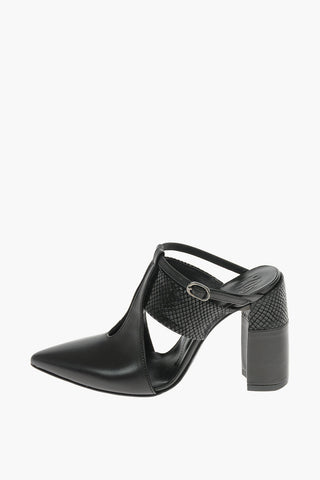 10cm leather Point Toe SVEVO/KAFKA Mules