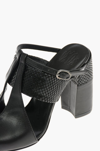 10cm leather Point Toe SVEVO/KAFKA Mules