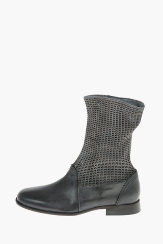 Laser-Cut Leather JORDAN Boots