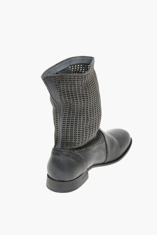 Laser-Cut Leather JORDAN Boots