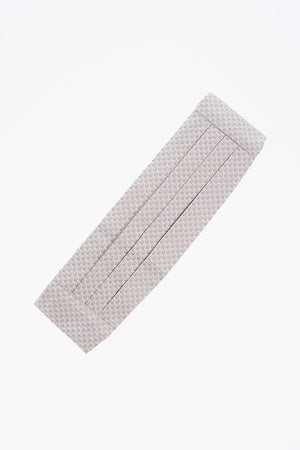 Patterned Pleated Cummerbund