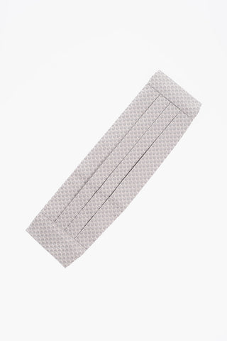 Patterned Pleated Cummerbund