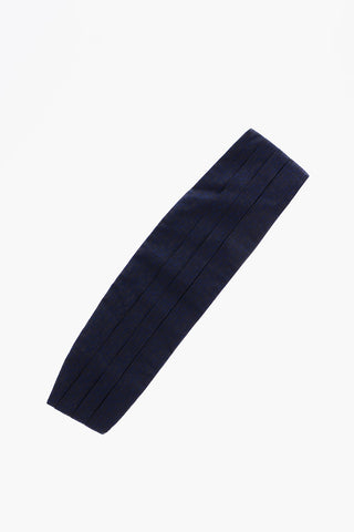 Pleated Satin Cummerbund