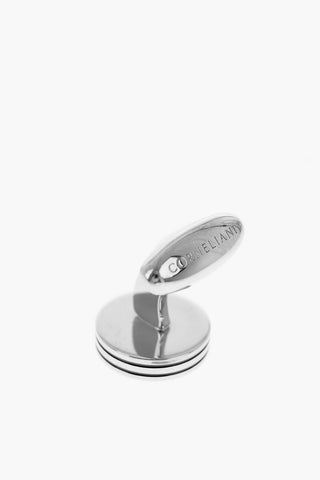 Patent Round Cufflinks