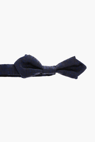 Silk Diamond Point Bow Tie
