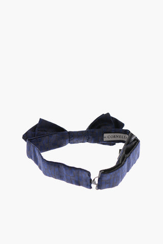Silk Diamond Point Bow Tie