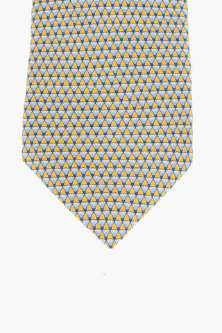Patterned Silk Tie