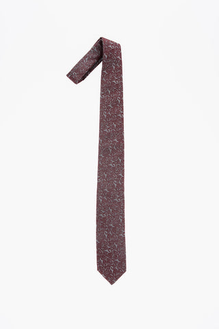 Jacquard Silk Tie