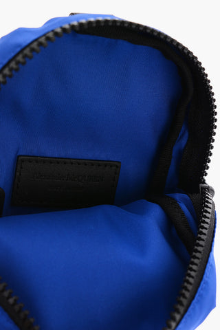 Contrasting Details Solid Color Pouch