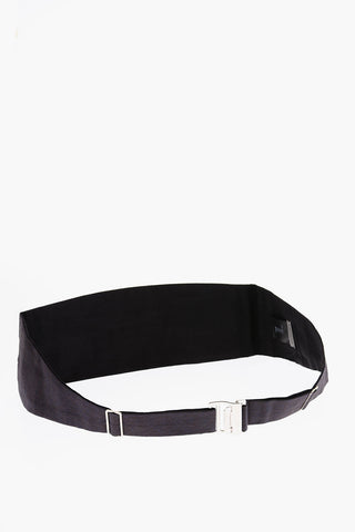 Pleated Silk Cummerbund