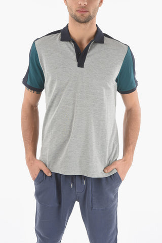 PENN-RICH Piquè Cotton 2 Button Polo Shirt
