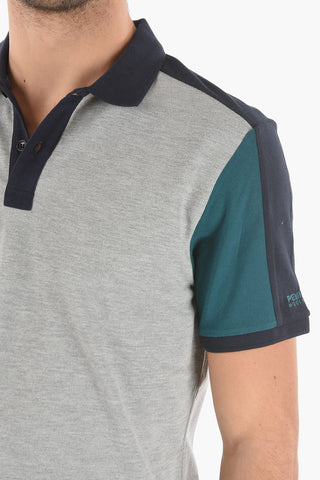 PENN-RICH Polo 2 Bottoni in Cotone Piquè
